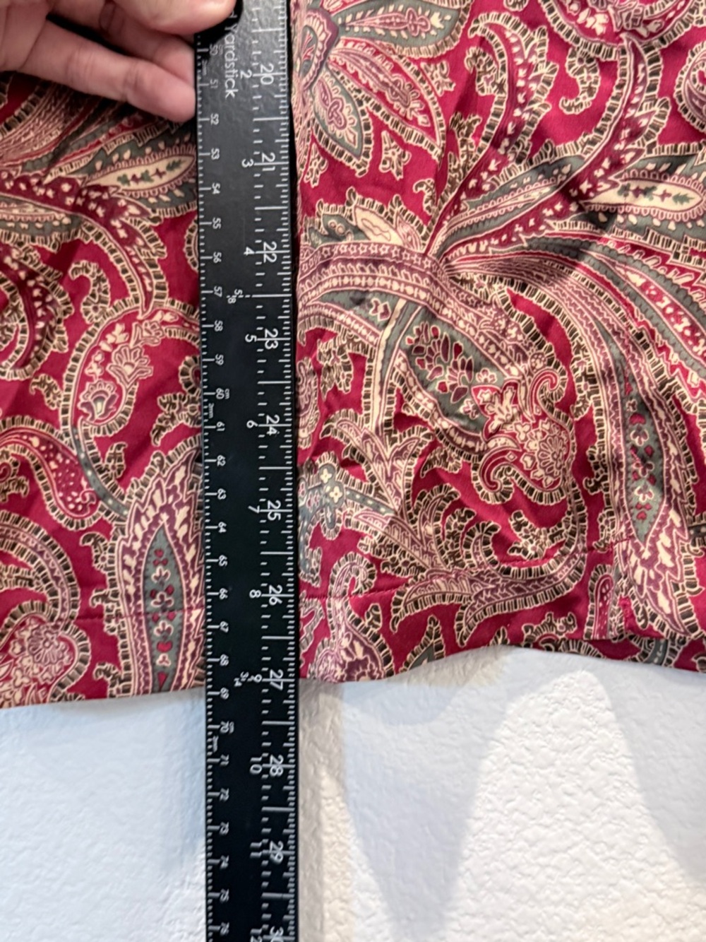Lauren Ralph Lauren Paisley Pajama Set XL Old Money Dark Academia Luxe Lounge - Picture 5 of 14